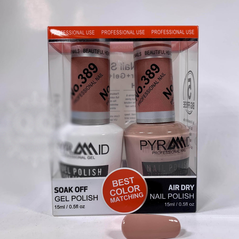 Pyramid Gel Polish + Nail Lacquer, 389, 0.5oz