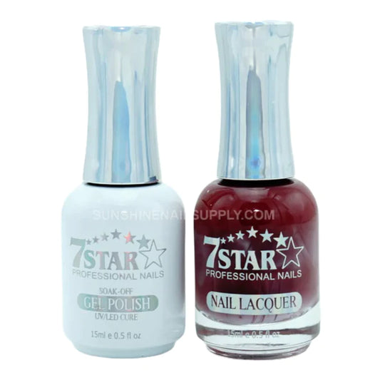 7 Star Nail Lacquer + Gel Polish Matching Pair, 389, 2oz