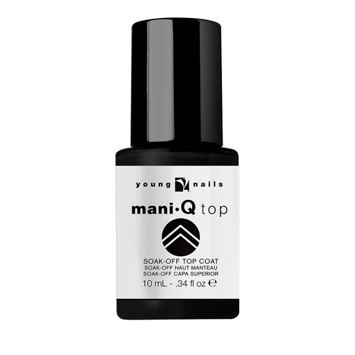 Young Nails Gel Polish, ManiQ Color Collection, MC30002, MQC Top Coat, 0.34oz OK0904LK