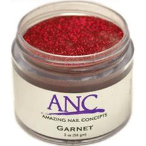 ANC Dipping Powder, 2OP038, Garnet Glitter, 2oz, 600038 KK