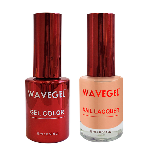 Wave Gel Nail Lacquer + Gel Polish, QUEEN Collection, 038, Sahara Sand, 0.5oz