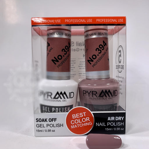 Pyramid Gel Polish + Nail Lacquer, 394, 0.5oz