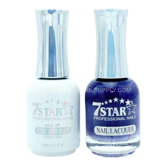 7 Star Nail Lacquer + Gel Polish Matching Pair, 394, 2oz