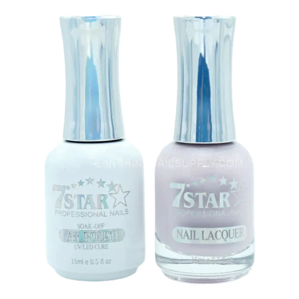 7 Star Nail Lacquer + Gel Polish Matching Pair, 395, 2oz