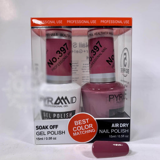 Pyramid Gel Polish + Nail Lacquer, 397, 0.5oz