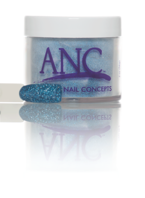 ANC Dipping Powder, 1OP039, Blue Topaz Glitter, 1oz, 74482 KK