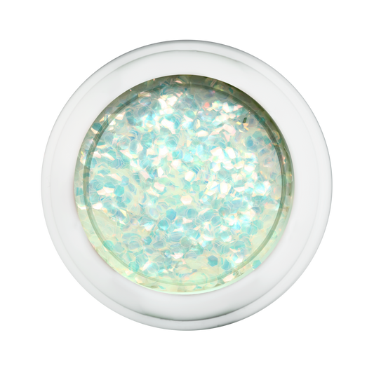 Cre8tion Nail Art Designed Confetti Glitter, 039, Round Glass, Like, 0.5oz, 1101-0480 BB