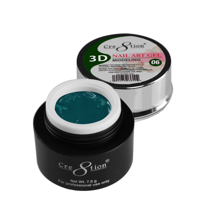 Cre8tion Gel 7.5g - 3D MODELING (36 Colors) Collection - 06