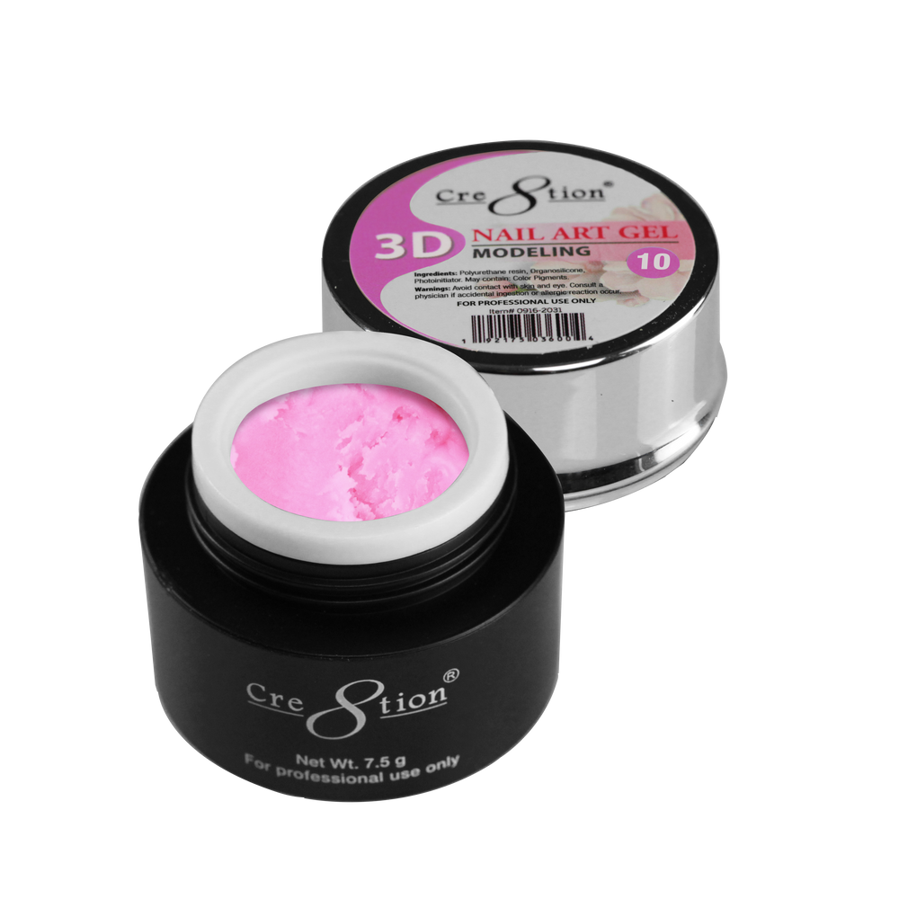 Cre8tion Gel 7.5g - 3D MODELING (36 Colors) Collection - 10