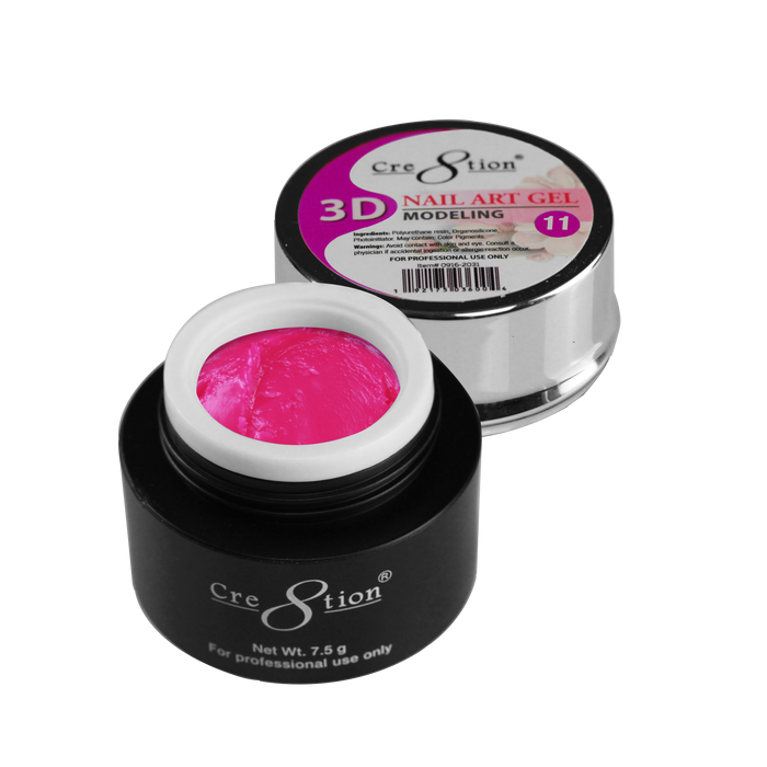 Cre8tion Gel 7.5g - 3D MODELING (36 Colors) Collection - 11