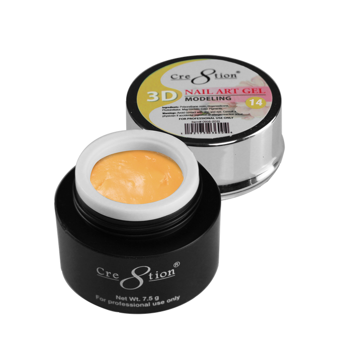 Cre8tion Gel 7.5g - 3D MODELING (36 Colors) Collection - 14