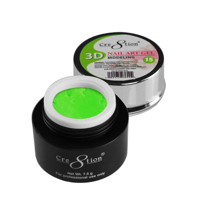 Cre8tion Gel 7.5g - 3D MODELING (36 Colors) Collection - 15