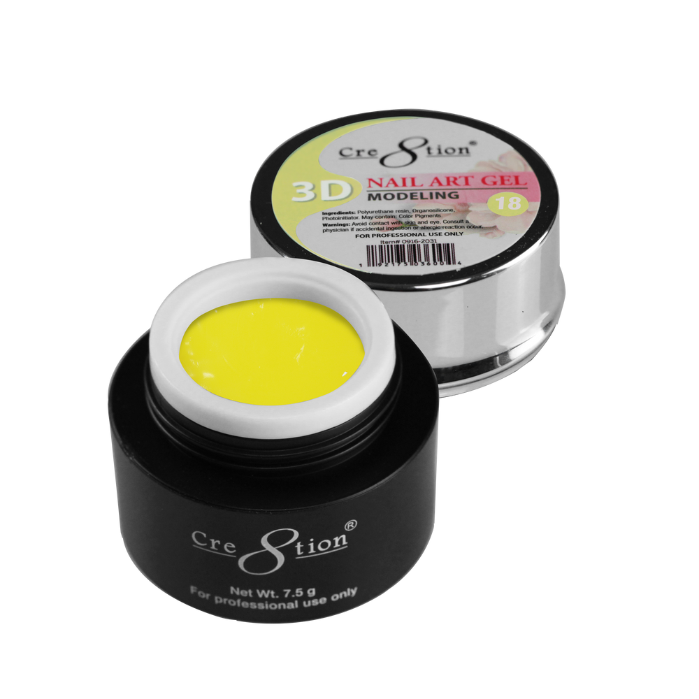 Cre8tion Gel 7.5g - 3D MODELING (36 Colors) Collection - 18