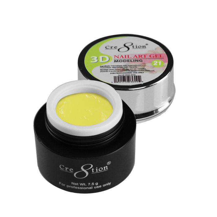Cre8tion Gel 7.5g - 3D MODELING (36 Colors) Collection - 21