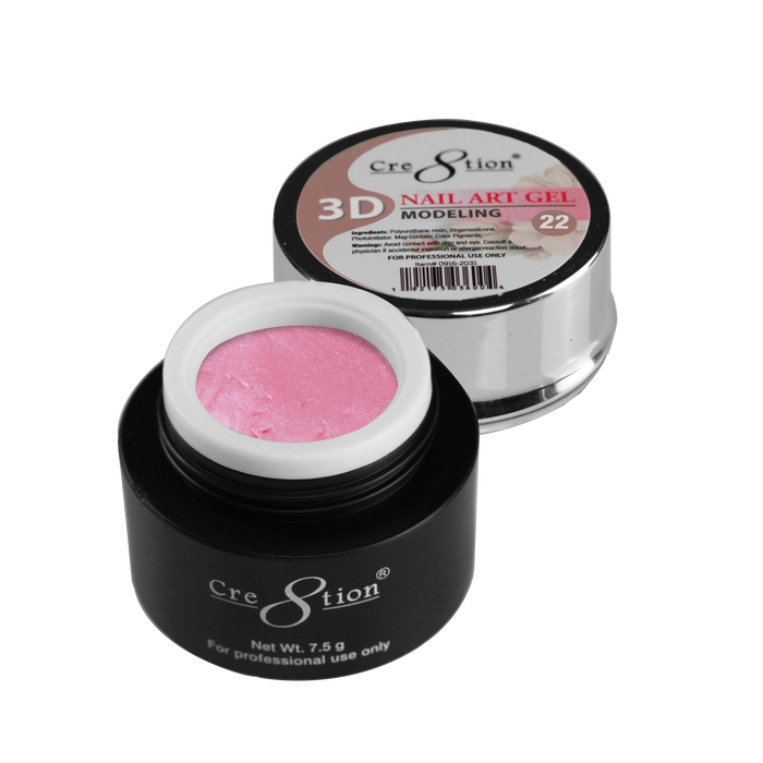 Cre8tion Gel 7.5g - 3D MODELING (36 Colors) Collection - 22