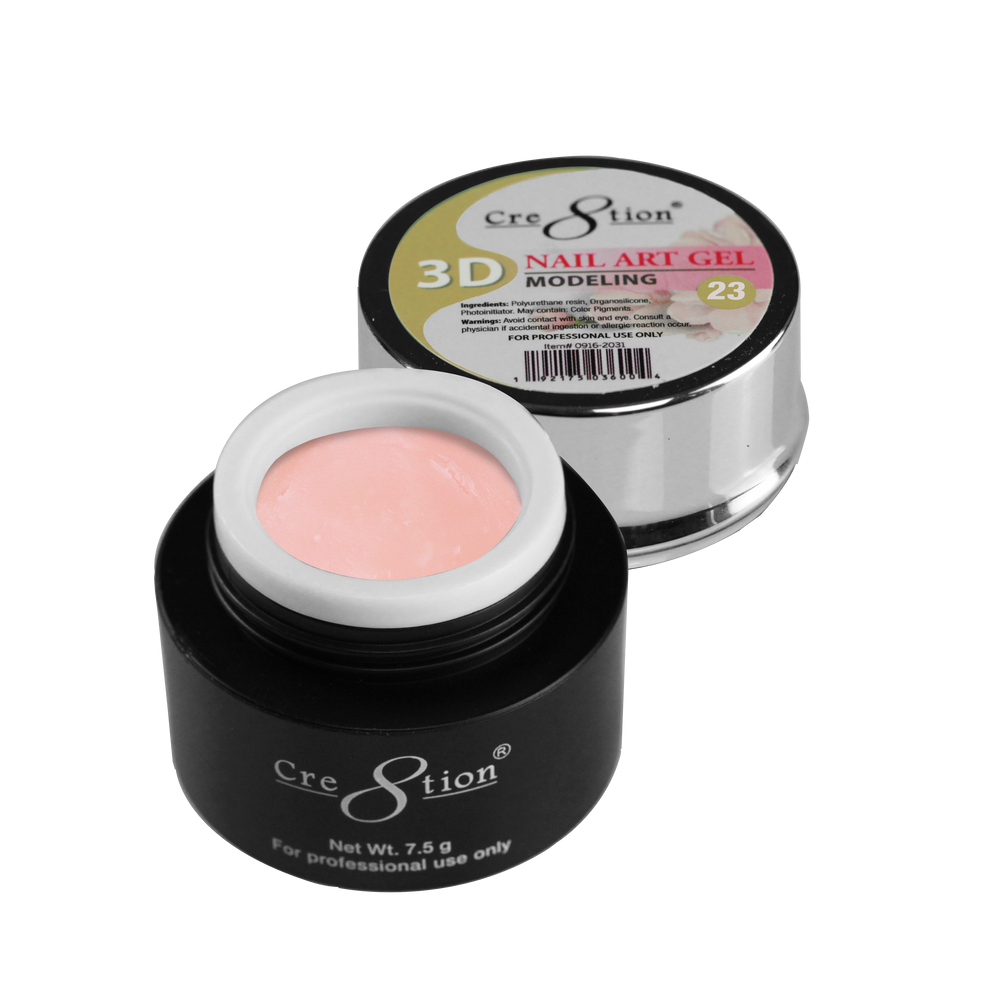 Cre8tion Gel 7.5g - 3D MODELING (36 Colors) Collection - 23