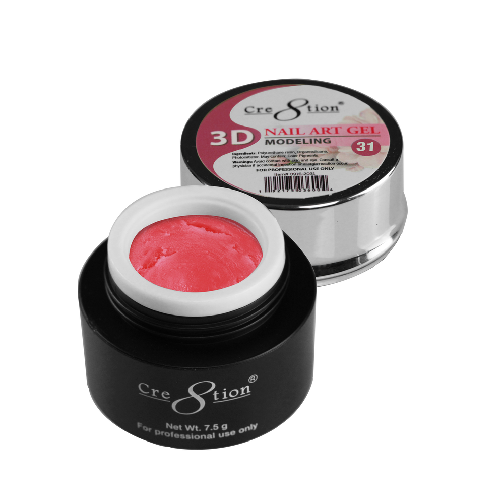 Cre8tion Gel 7.5g - 3D MODELING (36 Colors) Collection - 31