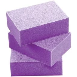 DND Mini Buffer, Purple/White, Grit 80/100, 1500 pcs/box OK1113LK