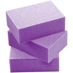 DND Mini Buffer, Purple/White, Grit 80/80, 1500 pcs/box OK1113LK