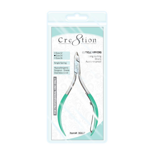 Cre8tion Cuticle Nippers Size 16, Full Jaw, 16108