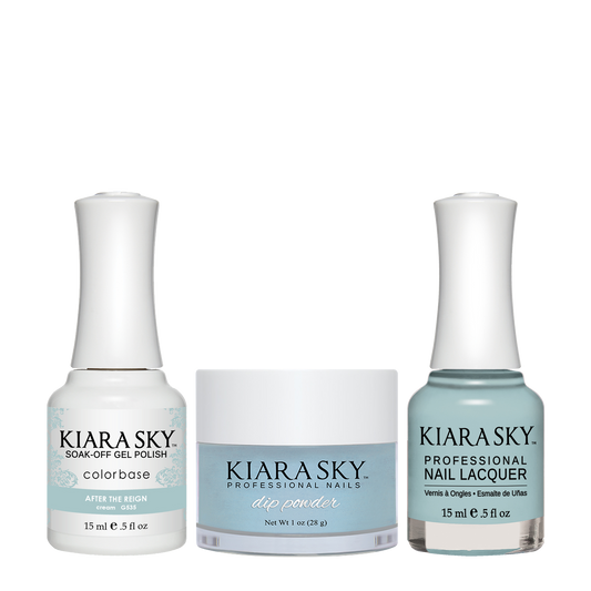 Kiara Sky 3in1 Dipping Powder + Gel Polish + Nail Lacquer, DGL 535, After The Reign