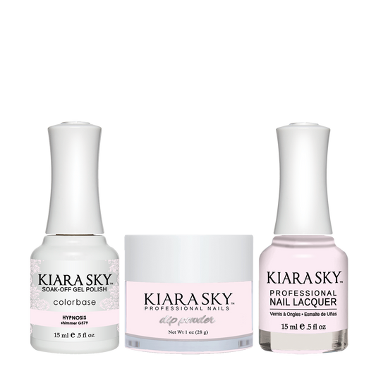 Kiara Sky 3in1 Dipping Powder + Gel Polish + Nail Lacquer, DGL 579, Hypnotizing