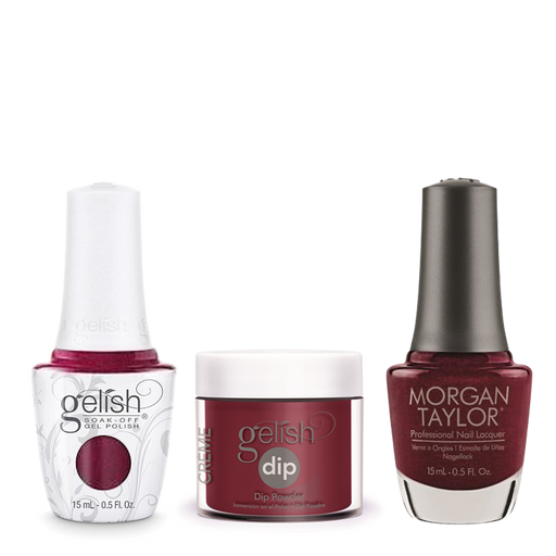Gelish 3in1 Dipping Powder + Gel Polish + Nail Lacquer, A Tale Of Two Nails, 260