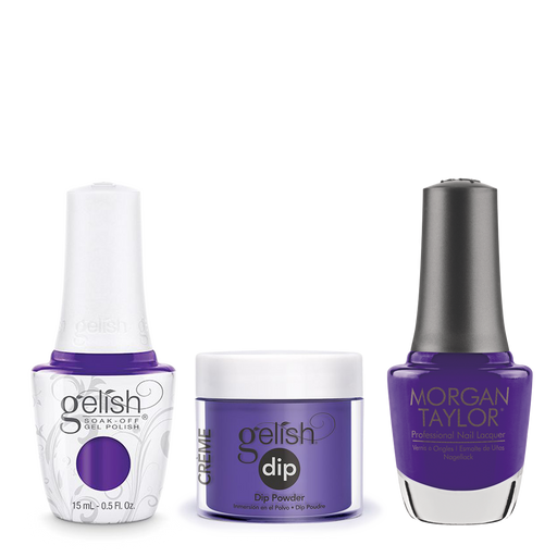 Gelish 3in1 Dipping Powder + Gel Polish + Nail Lacquer, Anime-zing Colour, 179