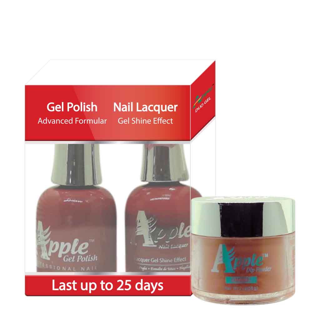 Apple 3in1 Dipping Powder + Gel Polish + Nail Lacquer, 246, Horizon Night, 2oz