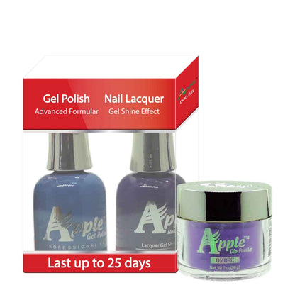 Apple 3in1 Dipping Powder + Gel Polish + Nail Lacquer, 270, Only First, 2oz