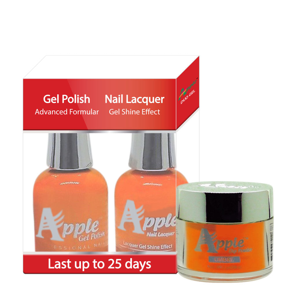 Apple 3in1 Dipping Powder + Gel Polish + Nail Lacquer, 277, Kiwi Delight, 2oz