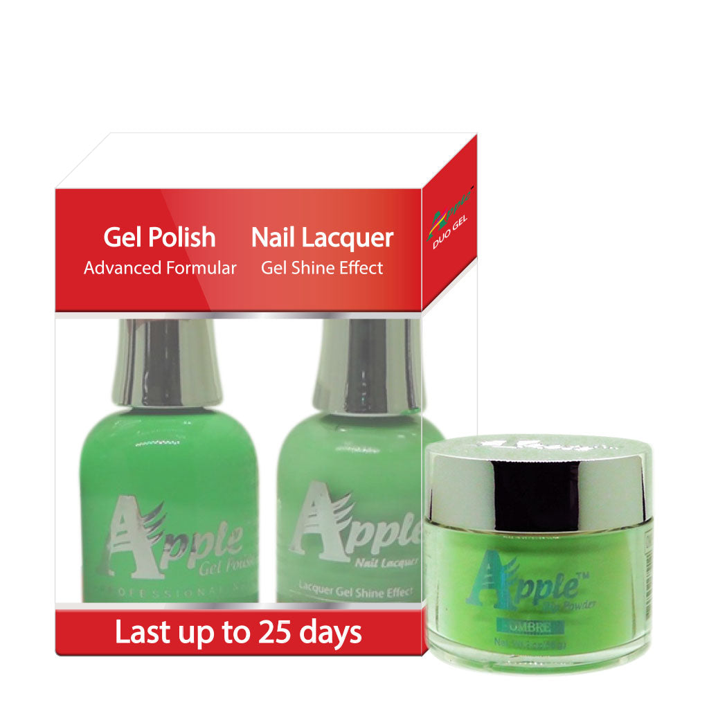 Apple 3in1 Dipping Powder + Gel Polish + Nail Lacquer, 278, Sweet Cantaloupe, 2oz