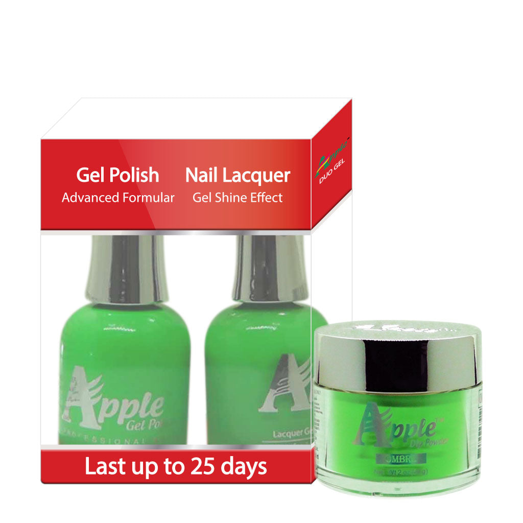 Apple 3in1 Dipping Powder + Gel Polish + Nail Lacquer, 279, Wild Wikkie, 2oz