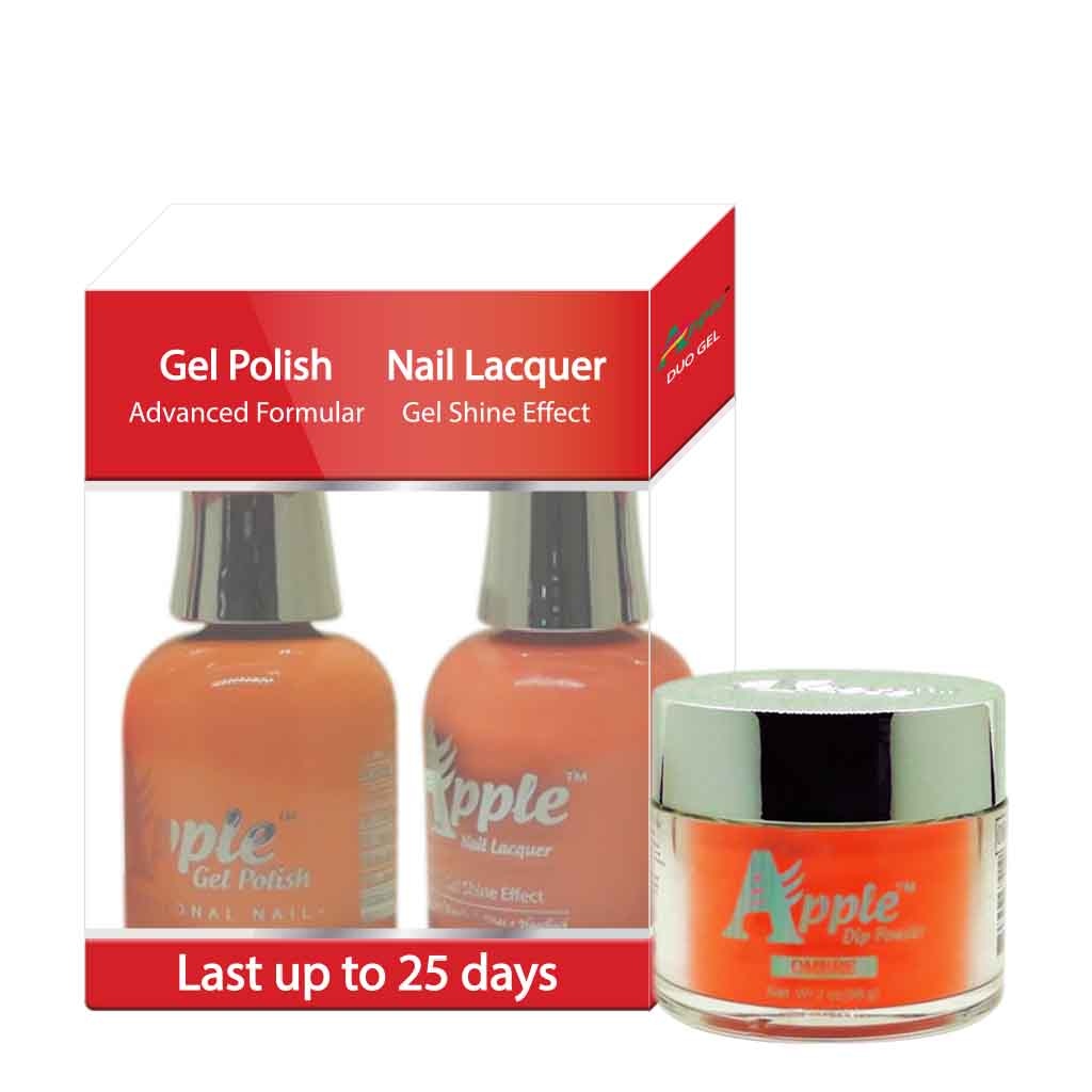 Apple 3in1 Dipping Powder + Gel Polish + Nail Lacquer, 286, Sweet Tinklebell, 2oz