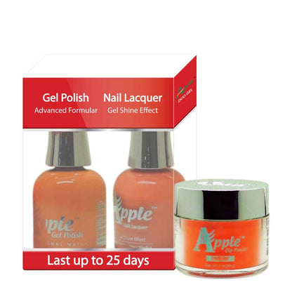 Apple 3in1 Dipping Powder + Gel Polish + Nail Lacquer, 286, Sweet Tinklebell, 2oz