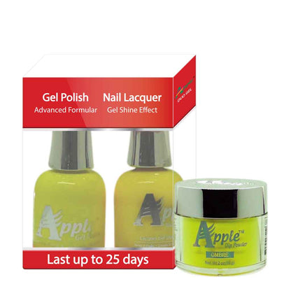 Apple 3in1 Dipping Powder + Gel Polish + Nail Lacquer, 303, Amu Crest, 2oz