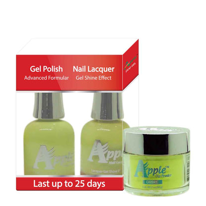 Apple 3in1 Dipping Powder + Gel Polish + Nail Lacquer, 305, Durian Roll, 2oz