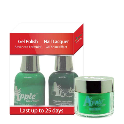 Apple 3in1 Dipping Powder + Gel Polish + Nail Lacquer, 310, Spring Memories, 2oz