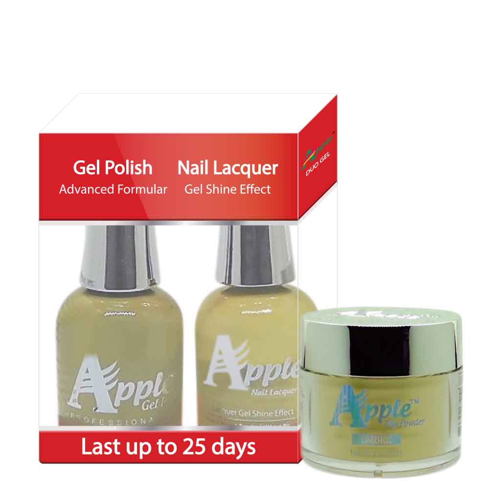 Apple 3in1 Dipping Powder + Gel Polish + Nail Lacquer, 325, Good Samaritan, 2oz