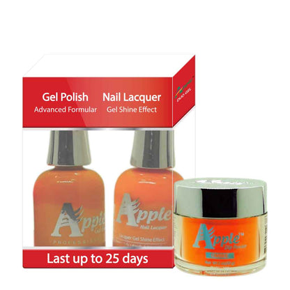 Apple 3in1 Dipping Powder + Gel Polish + Nail Lacquer, 330, Flower Jack, 2oz