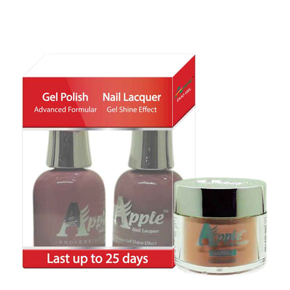 Apple 3in1 Dipping Powder + Gel Polish + Nail Lacquer, 341, The Opera Show, 2oz