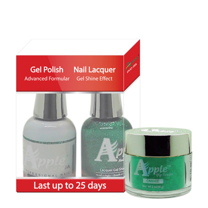 Apple 3in1 Dipping Powder + Gel Polish + Nail Lacquer, 495, Crystal Ball, 2oz