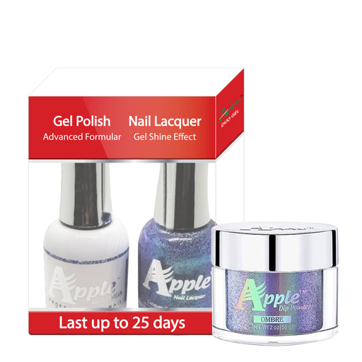 Apple 3in1 Dipping Powder + Gel Polish + Nail Lacquer, 5G Collection, 591, Coco Island KK0920