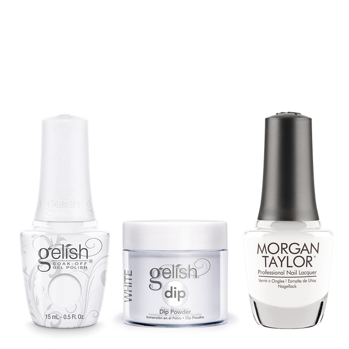 Gelish 3in1 Dipping Powder + Gel Polish + Nail Lacquer, Artic Freeze, 266G/876