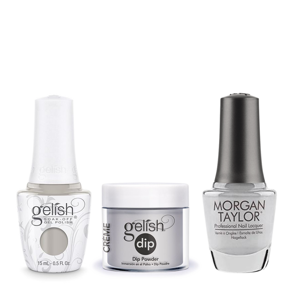 Gelish 3in1 Dipping Powder + Gel Polish + Nail Lacquer, Cashmere Kind Of Gal, 883