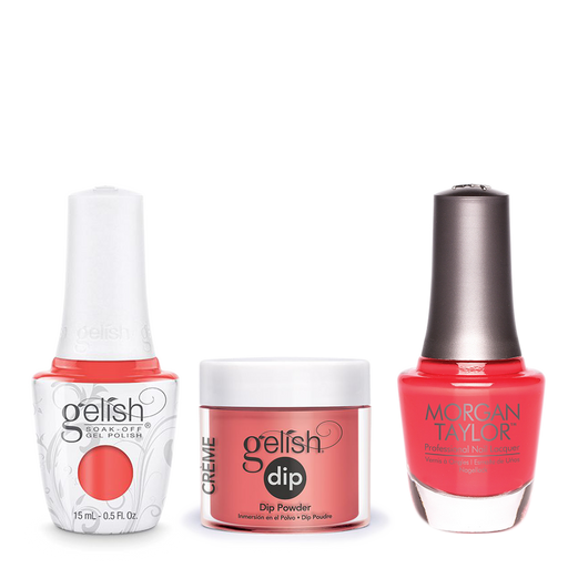 Gelish 3in1 Dipping Powder + Gel Polish + Nail Lacquer, Fairest Of Them All, 926