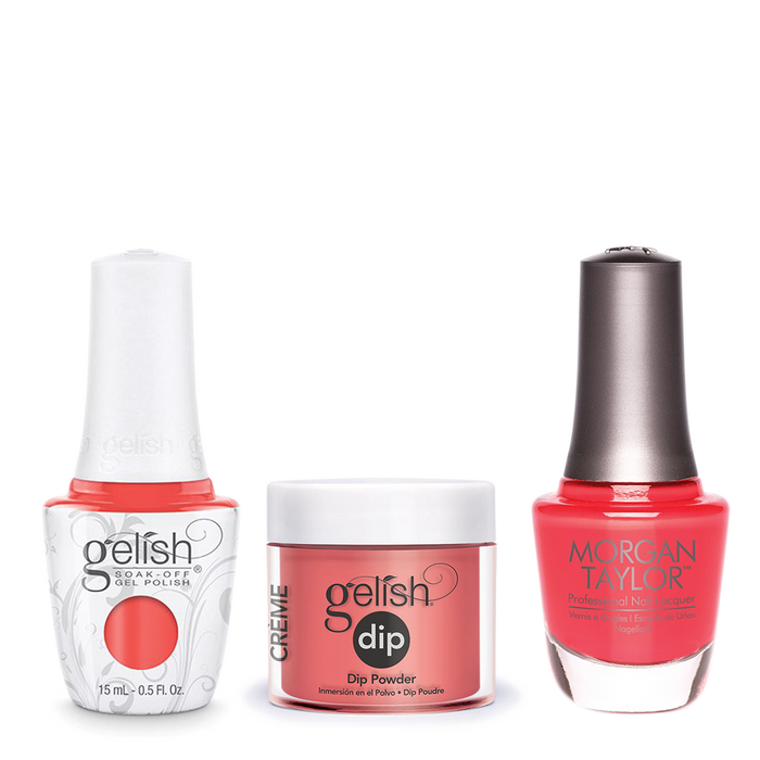 Gelish 3in1 Dipping Powder + Gel Polish + Nail Lacquer, Fairest Of Them All, 926