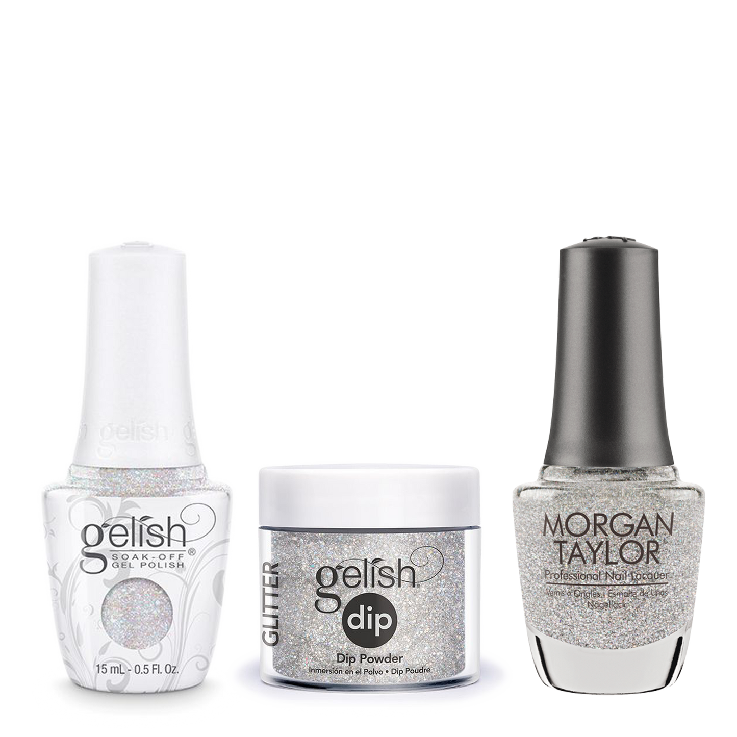 Gelish 3in1 Dipping Powder + Gel Polish + Nail Lacquer, Fame Game, 069