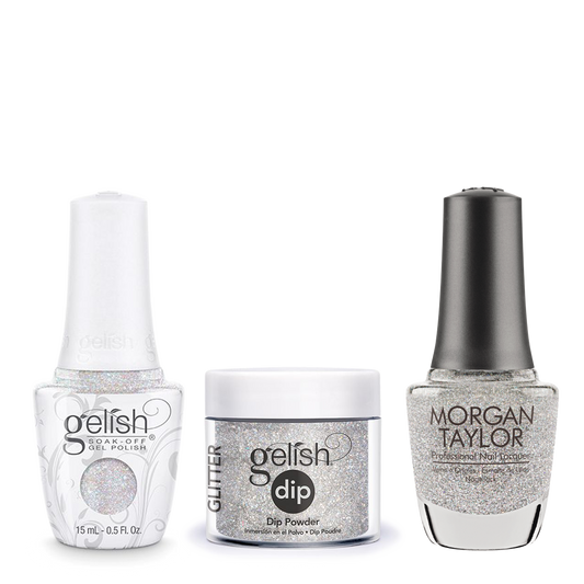 Gelish 3in1 Dipping Powder + Gel Polish + Nail Lacquer, Fame Game, 069