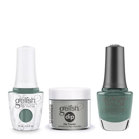 Gelish 3in1 Dipping Powder + Gel Polish + Nail Lacquer, Holy Cow-girl, 188N/800